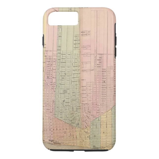 Map of the City of Detroit Case-Mate iPhone Case (Back)