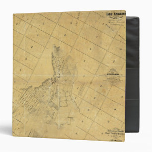 Map Of The City Of Los Angeles Binder