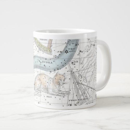 Map of The Constellations Plate XXVI Giant Coffee Mug