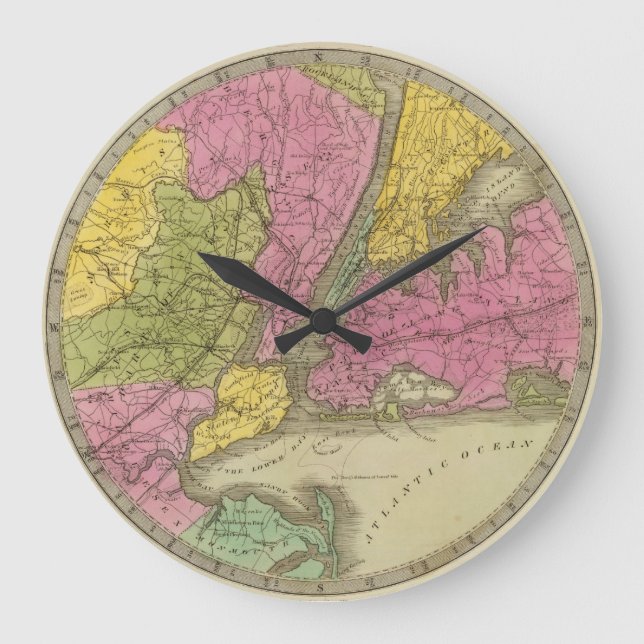 Map of the Country Twenty Five Miles Round The Large Clock (Front)