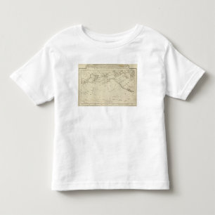 Map of the Discoveries made by Cook and Clerke 2 Toddler T-shirt