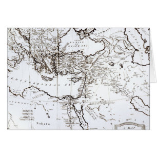 Map of the Eastern Part of the Roman Empire Cards