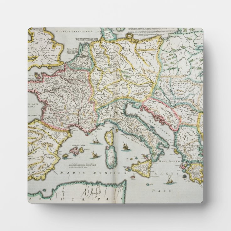 Map Of The Empire Of Charlemagne Plaque Zazzle   Map Of The Empire Of Charlemagne Plaque Ra72190ebf0bb451db02a7f5af82f68c5 Ar56t 8byvr 736 