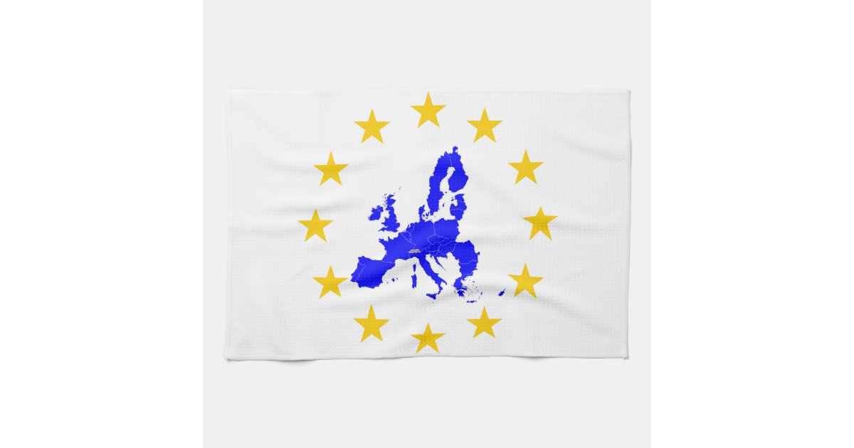 Map of the European Union Towel | Zazzle