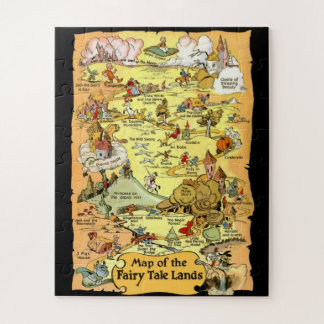 Map of the Fairy Tale Lands Jigsaw Puzzle