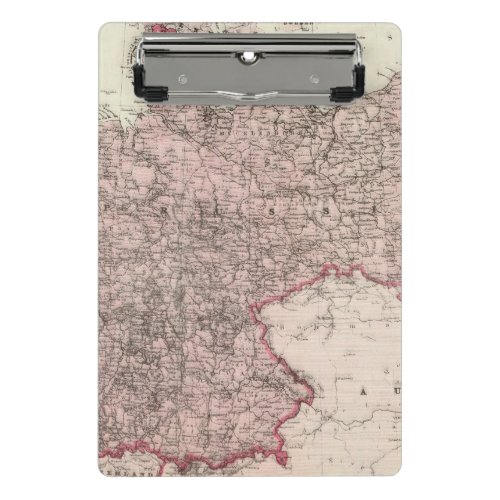 Map of the German Empire Mini Clipboard