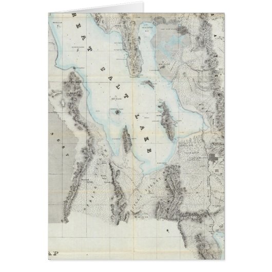 Map of the Great Salt Lake Cards (Front)