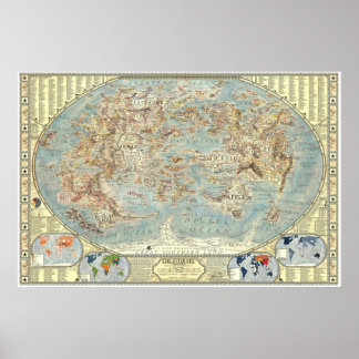 Map of the internet 2.0. poster