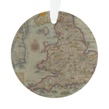 Map of The Invasions of England & Ireland Ornament Map of The Invasions of England & Ireland Ornament