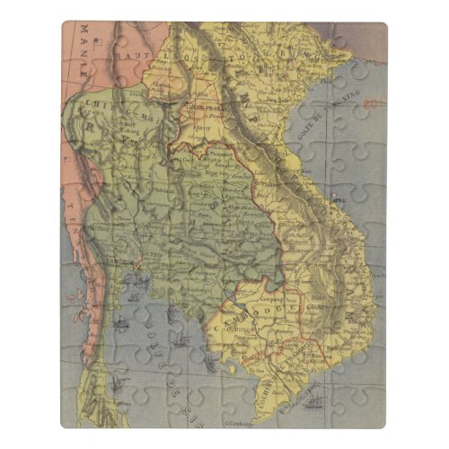 Map of the Kingdom of Siam Jigsaw Puzzle