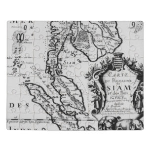 Map of the Kingdom of Siam Jigsaw Puzzle