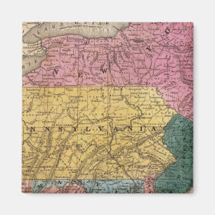 Map of the Middle States Magnet