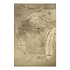 Map of the Mythical Land of Wisconsin