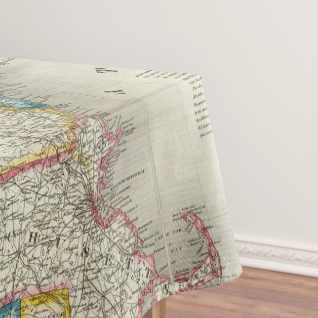 Map Of The Provinces Of Canada Tablecloth (In Situ)