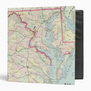 Map Of The Seat Of War Binder