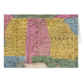 Map of the Southern States (Front Horizontal)