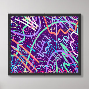 Map of the Stars Framed Art