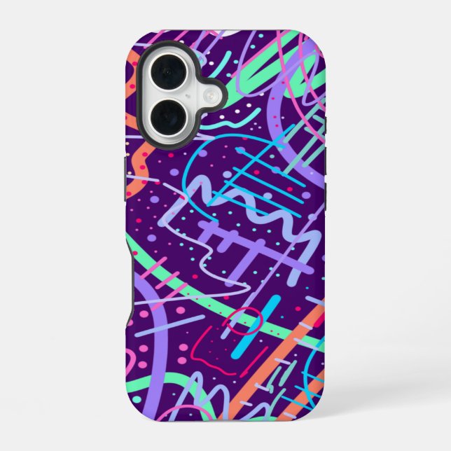 Map of the Stars iPhone Case (Back)