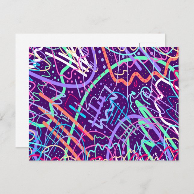 Map of the Stars Postcard (Front/Back)