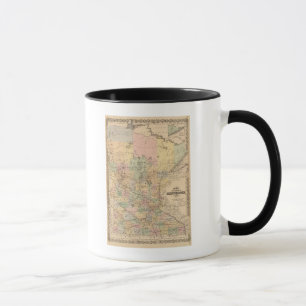 Map of the State of Minnesota, 1874 Mug