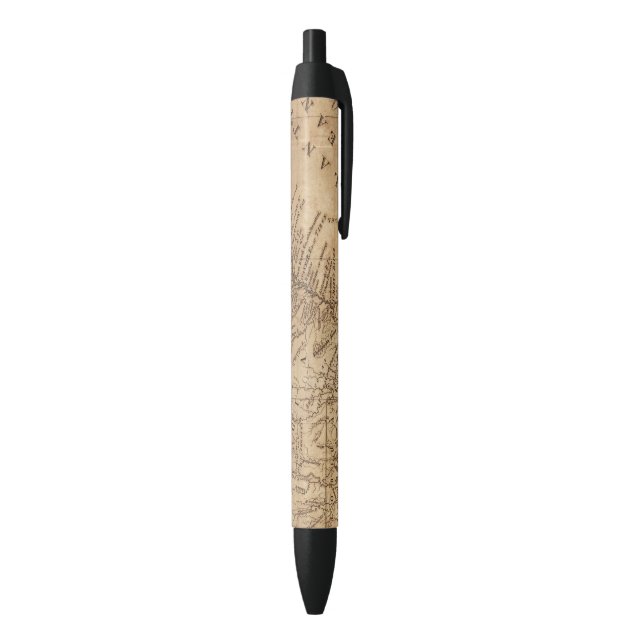Map of the States of Virginia and North Carolina Pen (Bottom (Vertical))