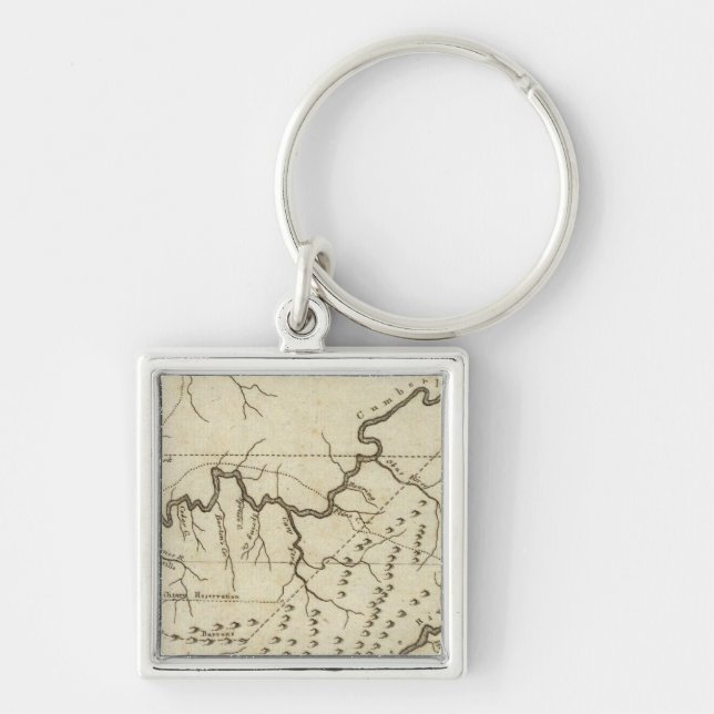 Map of the Tennassee sic Government Keychain (Front)
