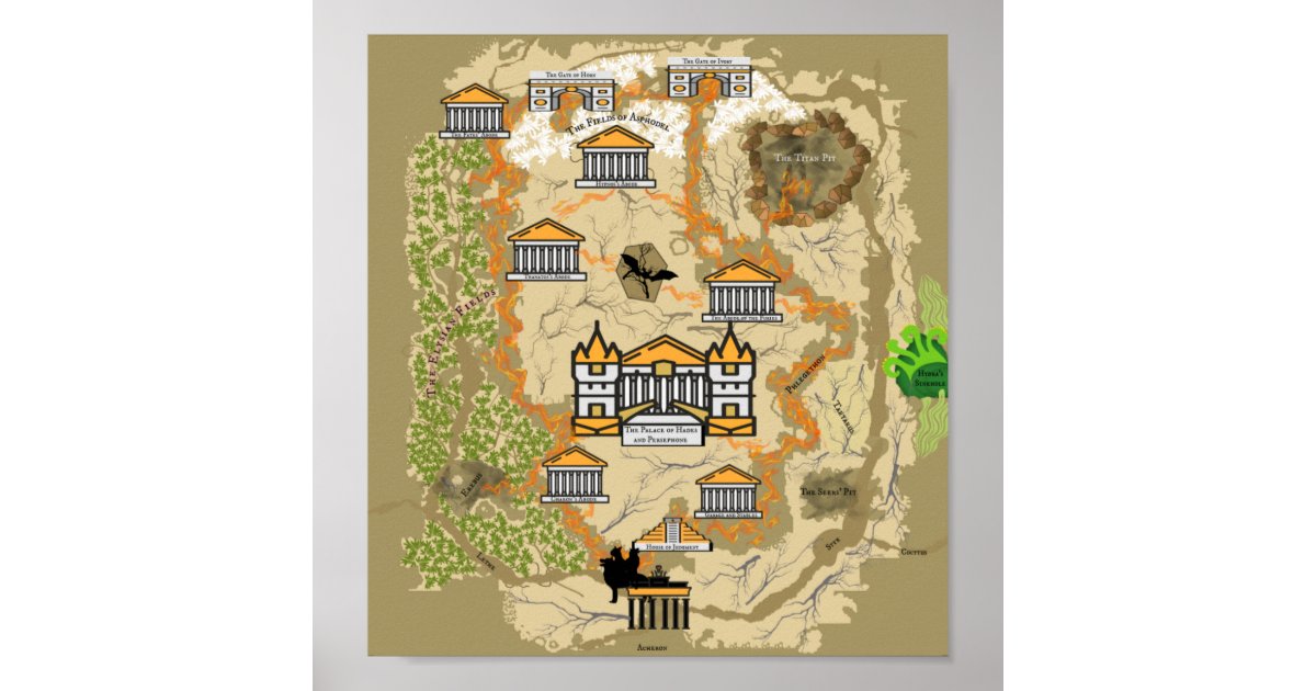 the underworld of hades map