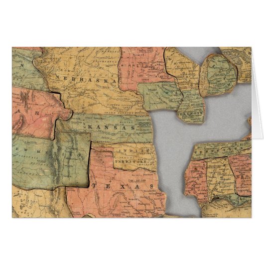 Map of the United States and Canada (Front Horizontal)