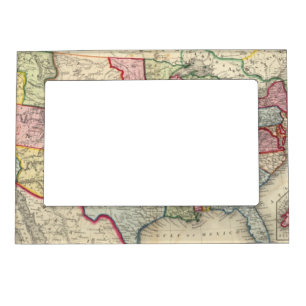 Map Of The United States, And Territories Magnetic Photo Frame