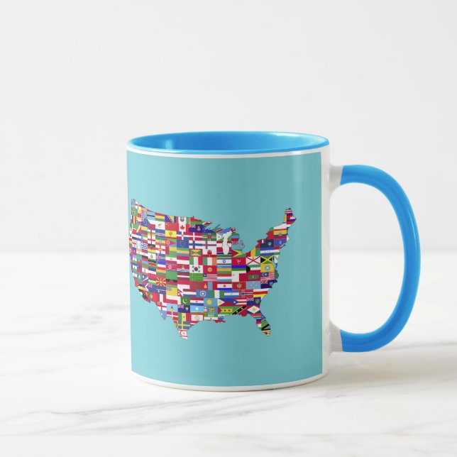 Map of the United States Mug (Right)