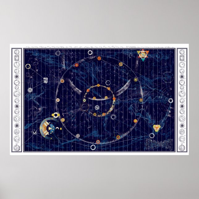 Map of the Universe Poster (Front)