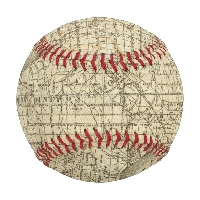 Map of The Western Reserve Baseball (Front)