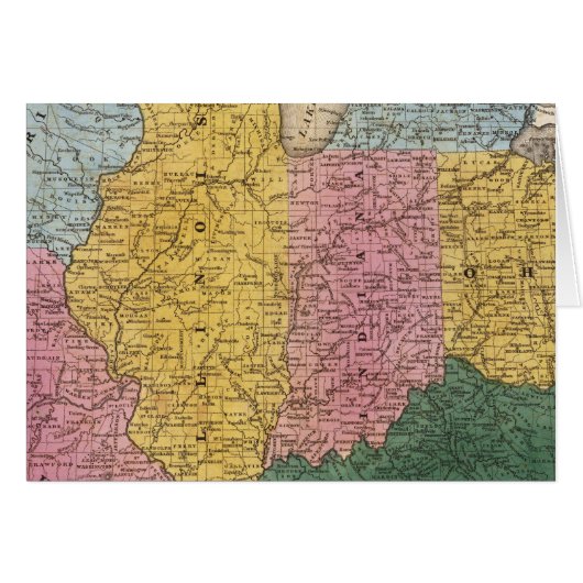 Map of the Western States Cards (Front Horizontal)