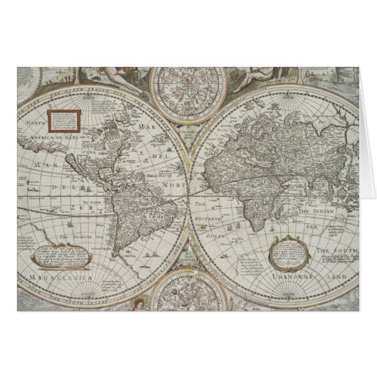 Map of the World | 1676 Cards (Front Horizontal)
