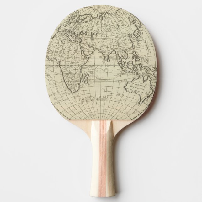 Map of the World 2 2 Ping-Pong Paddle (Front)
