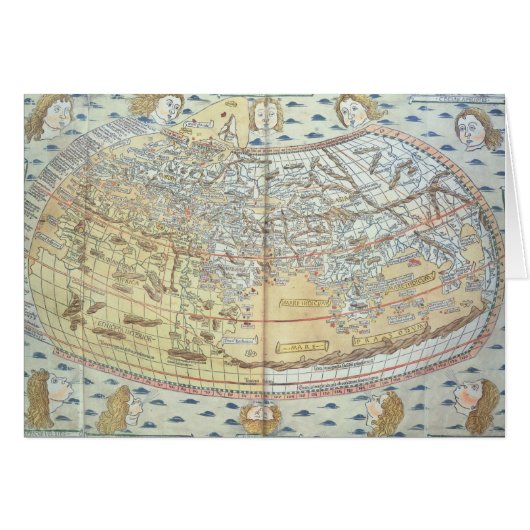 Map of the world 2 cards (Front Horizontal)