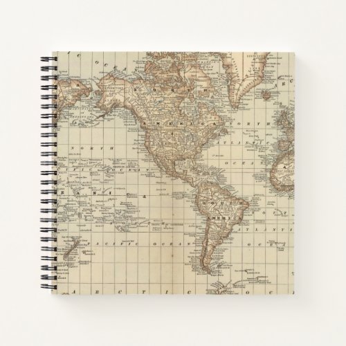 Map of the World 3 Notebook