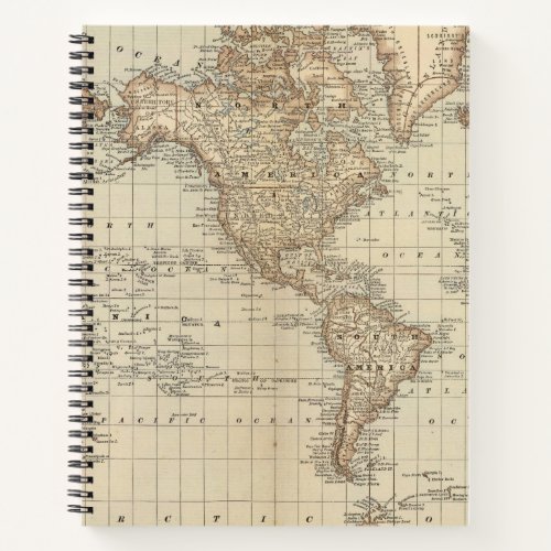Map of the World 3 Notebook