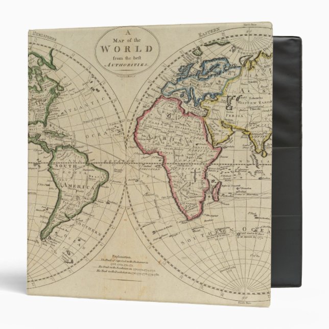 Map of the World 4 Binder (Front/Inside)