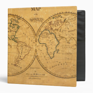 Map of the World 5 Binder