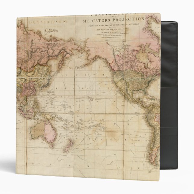 Map of the world binder (Front/Inside)