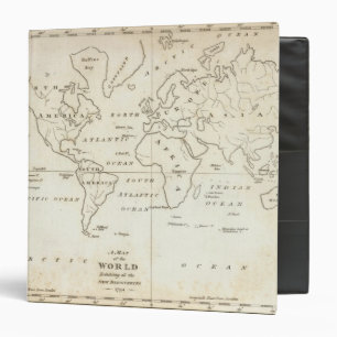 Map of the World Binder