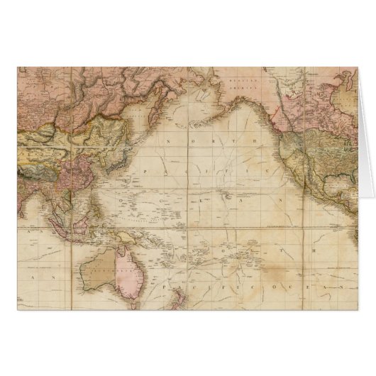 Map of the world cards (Front Horizontal)
