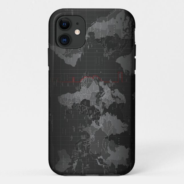 Map of the world Case-Mate iPhone case (Back)