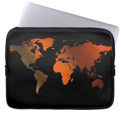 Map of the World Laptop Sleeve