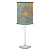 Map of the World Table Lamp (Right)