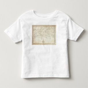 Map of the World Toddler T-shirt