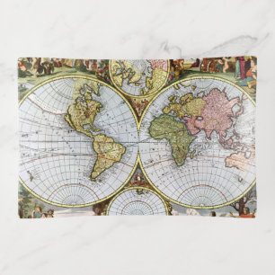 Map of the World Trinket Tray