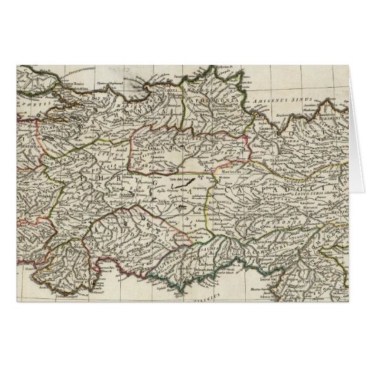 Map of Turkey Cards (Front Horizontal)