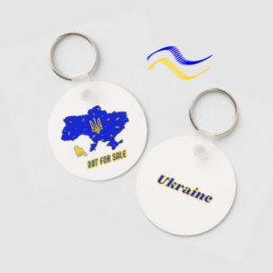 Map of Ukraine Keychain